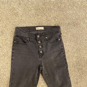Madewell Black Skinny Jeans